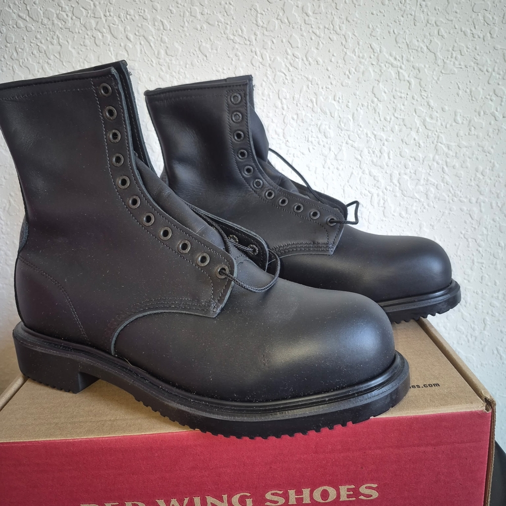 Red Wing Shoes Men's Black Boots